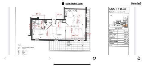  Appartement à vendre 3 pièces 75 m²