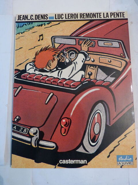 BD LUC LEROI REMONTE LA PENTE édition originale 10 Brest (29)