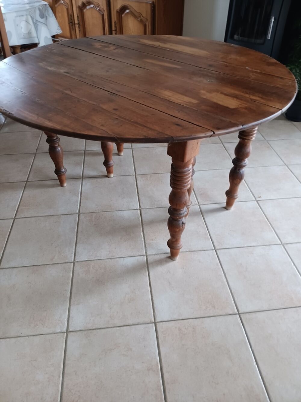 Table &agrave; manger bois rustique Meubles