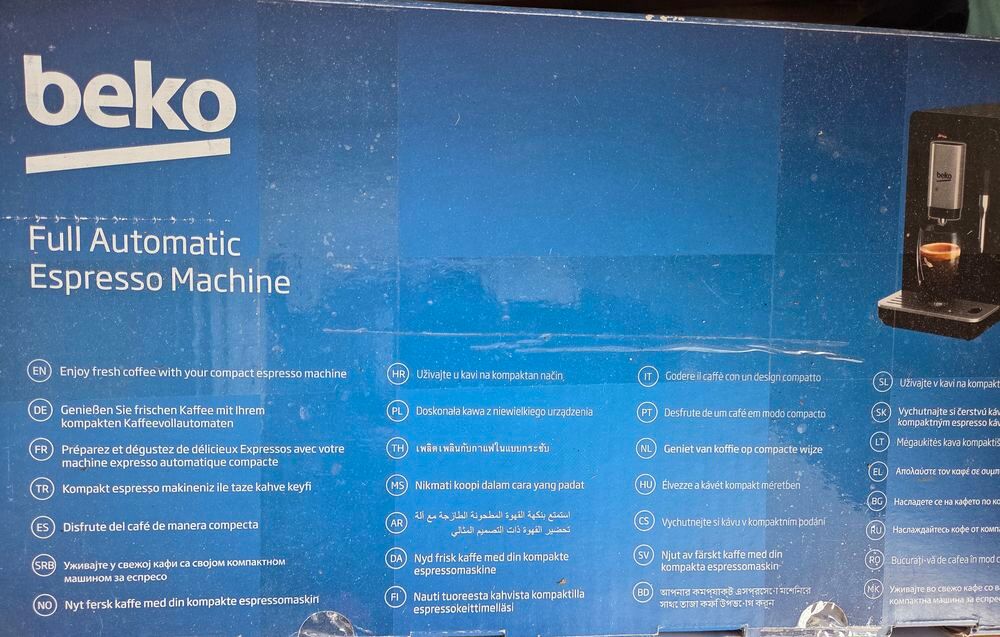 machine &agrave; caf&eacute; avec broyeur marque beko.
Electroménager