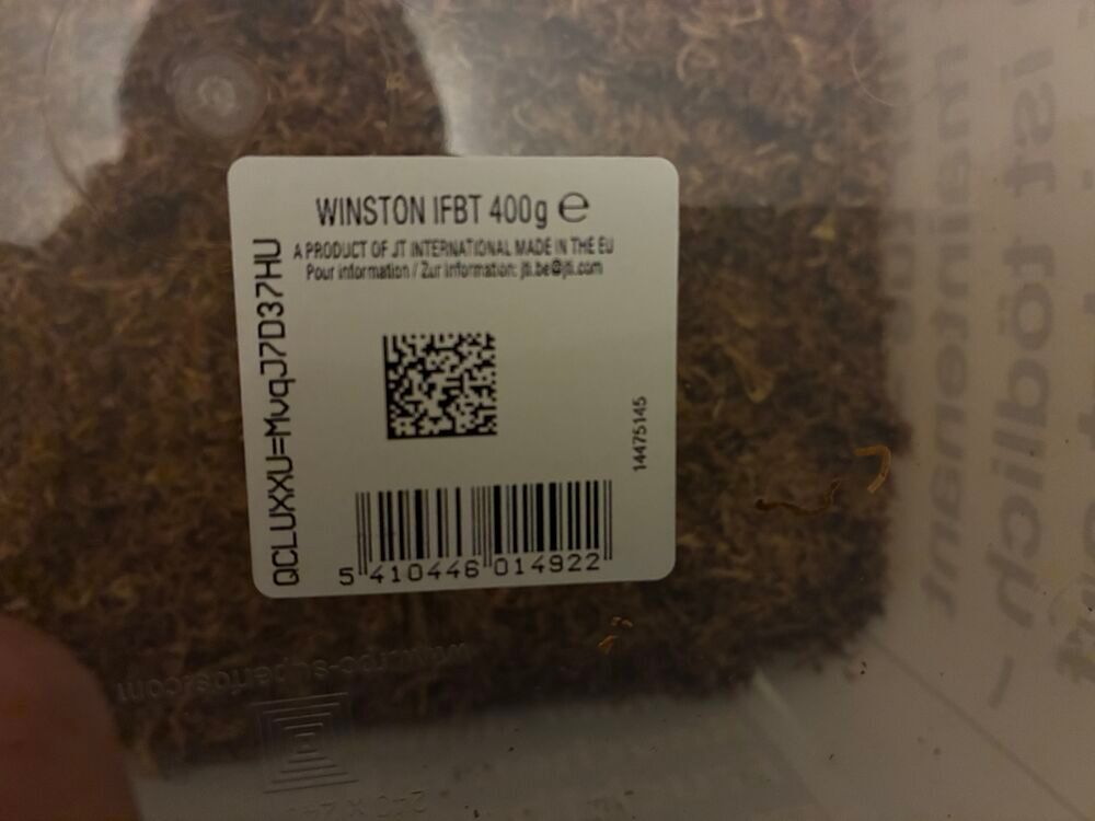 Tabac Winston Bleu 400gr Cuisine
