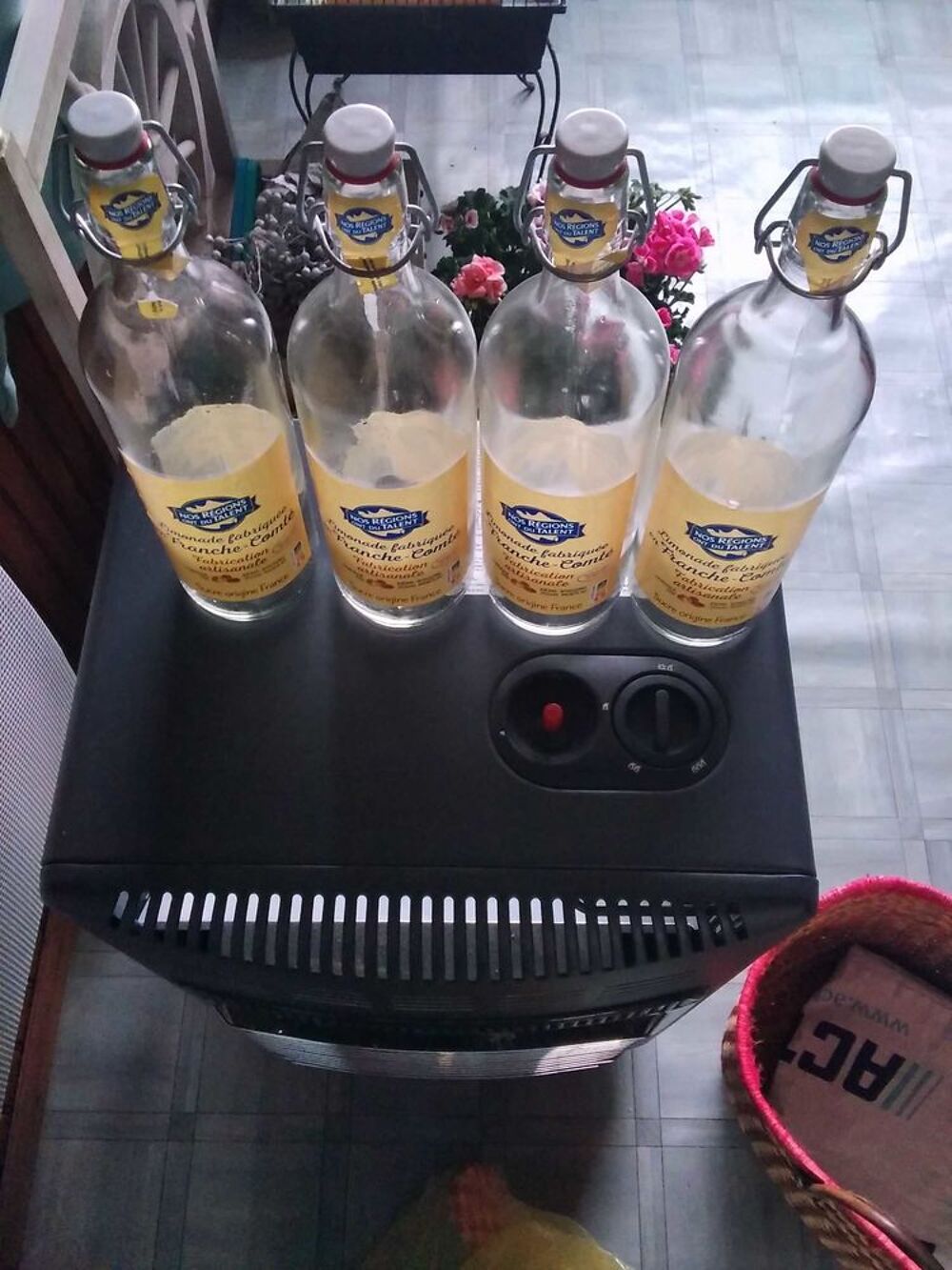 bouteille de limonade vide Jardin