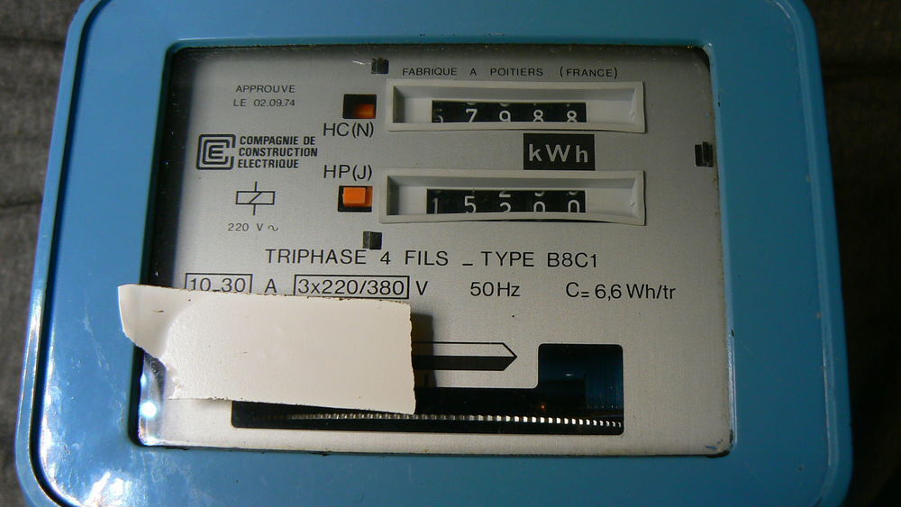 Compteur 3 phase Electroménager