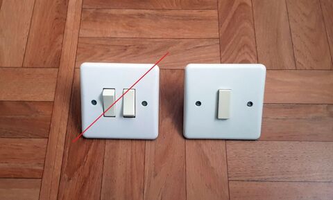 Appareillage �lectrique Vintage Legrand Neptune MRT 026 3 Limeil-Br�vannes (94)