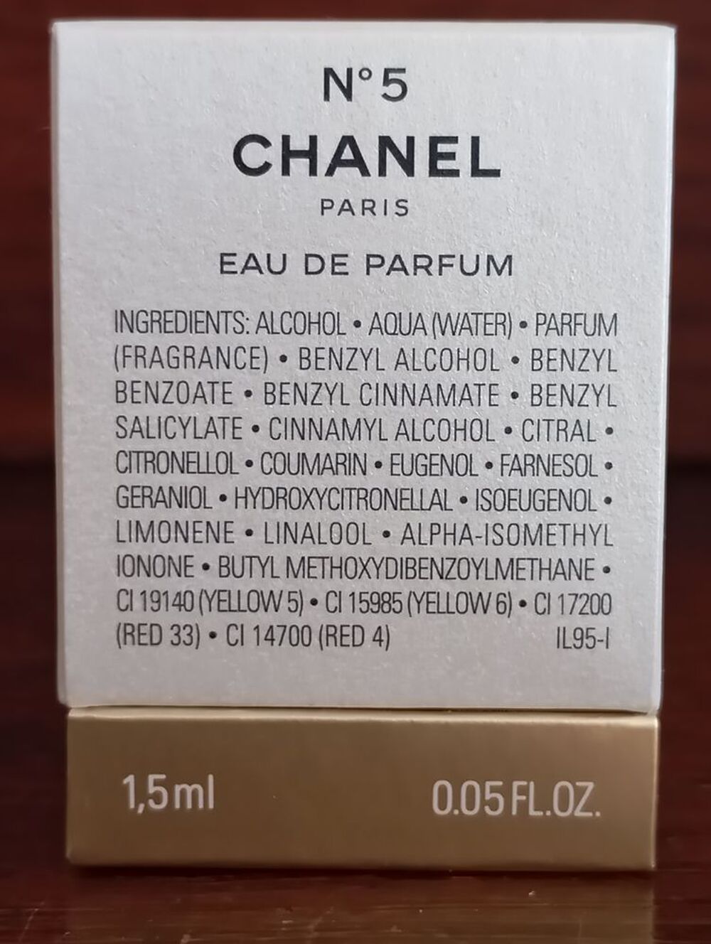 Miniature de parfum Chanel N&deg;5 No&euml;l 2024 