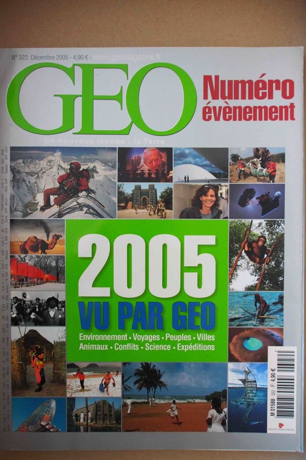 2005 vue par GEO, Livres et BD