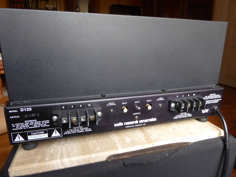 Ampli hybride Audio Research D125,110W MOSFET-tubesNeufs2k6€ Audio et hifi