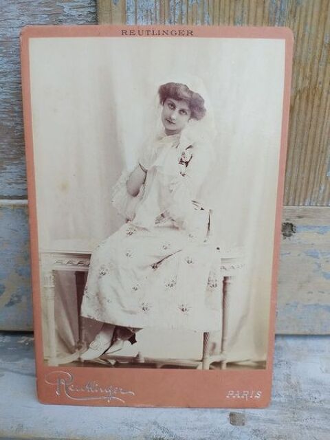 Actrice Jane Henriot Photographie Reutlinger Paris ca1885 0 Loches (37)