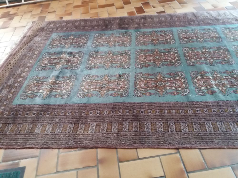 TAPIS EN LAINE Décoration