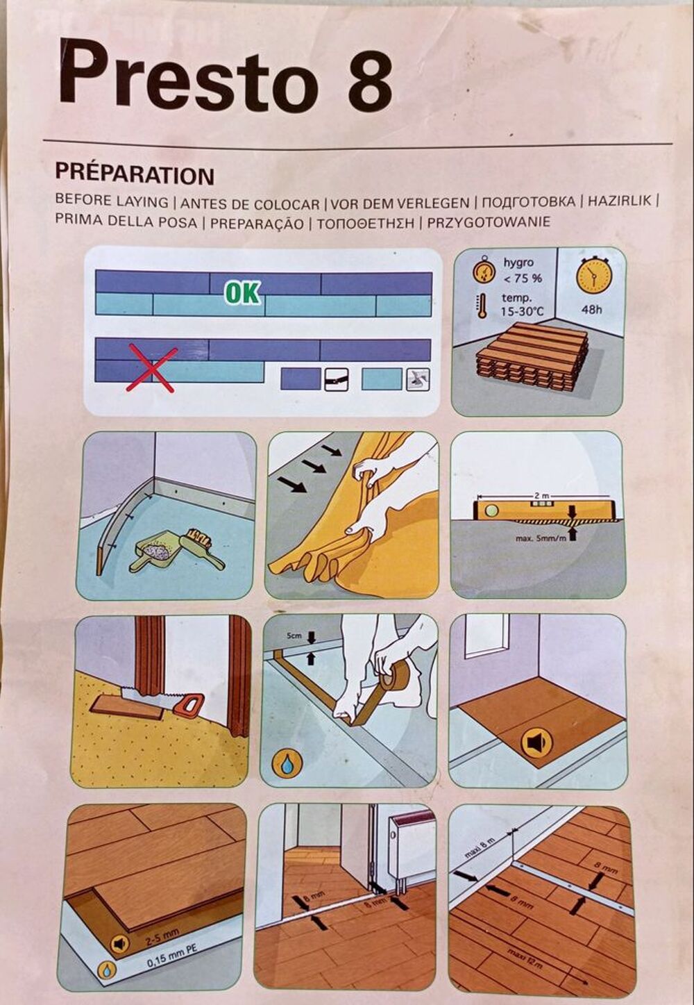 de parquet flottant neuf Bricolage