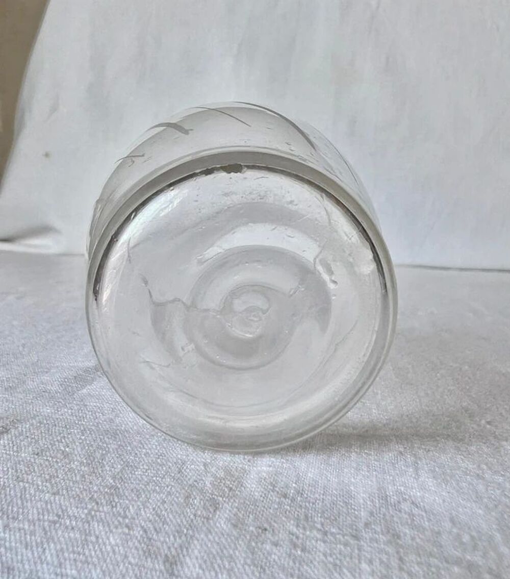 Verre en cristal grav&eacute;. Haute qualit&eacute;. Neuf. R&eacute;sistant Décoration