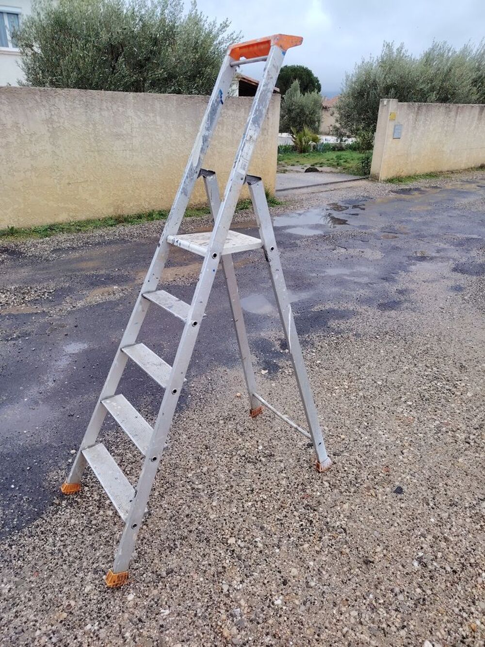 Escabeau TUBESCA pro aluminium 5 marches Bricolage