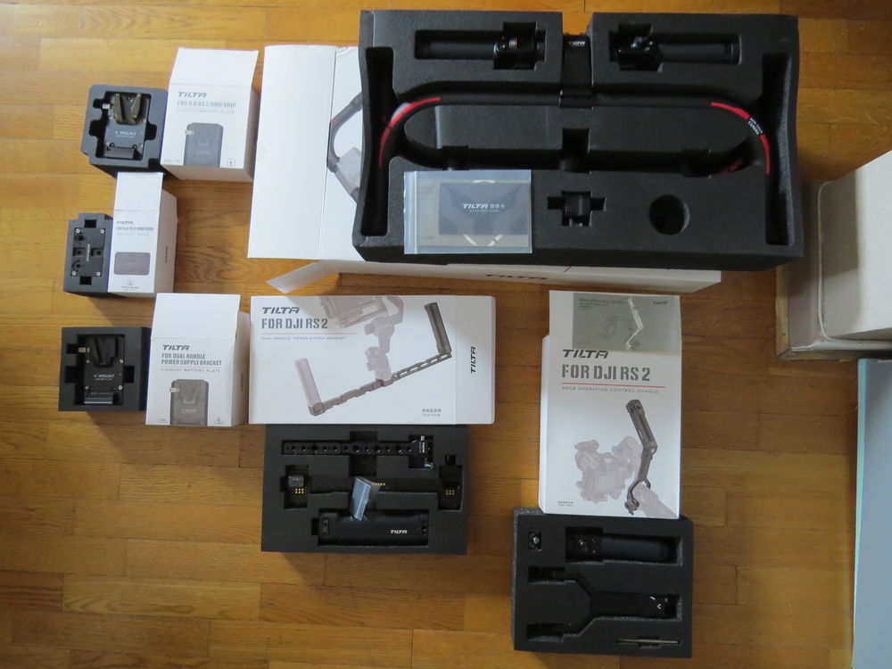 ENSEMBLE COMPLET TILTA POUR DJI RS 2/3/4/5 pro (combo) Photos/Video/TV
