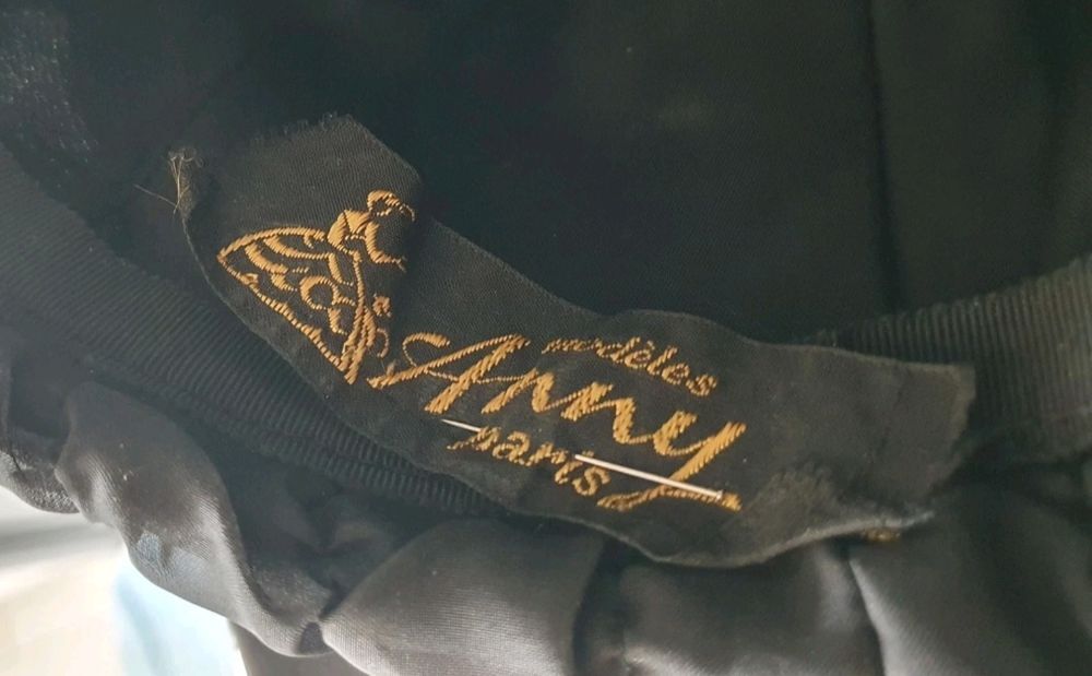 Chapeau cocktail belle &eacute;poque maison anny Paris Vêtements