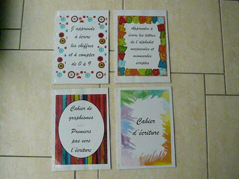 Cahiers d'apprentissage des chiffres et des lettres 4 Franqueville-Saint-Pierre (76)