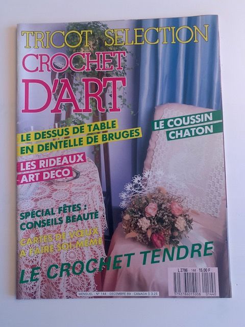 Revue Tricot Slection : Crochet d'Art 1 Saulx-les-Chartreux (91)