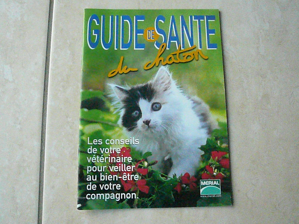Guide de sant&eacute; du chaton Livres et BD