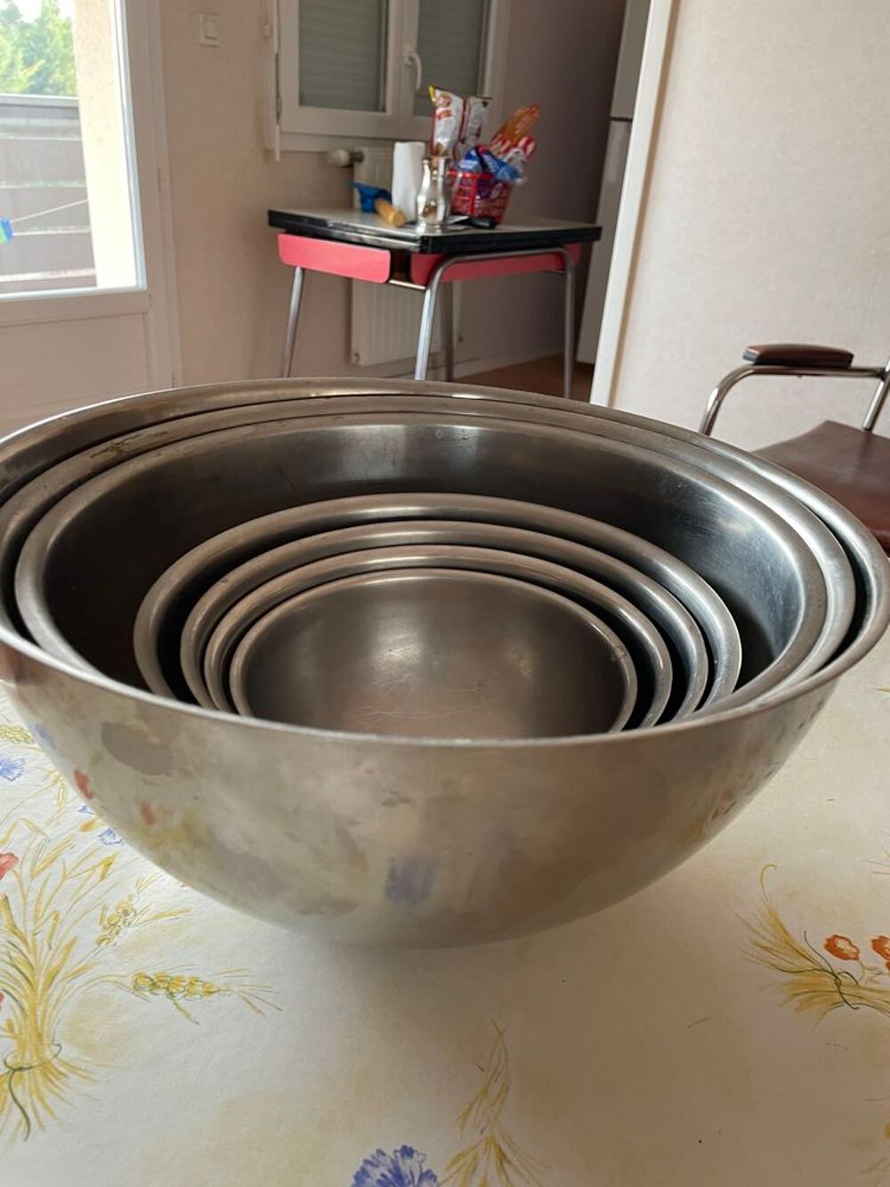 Lot de bassine inox Professionnelle magnifique Cuisine