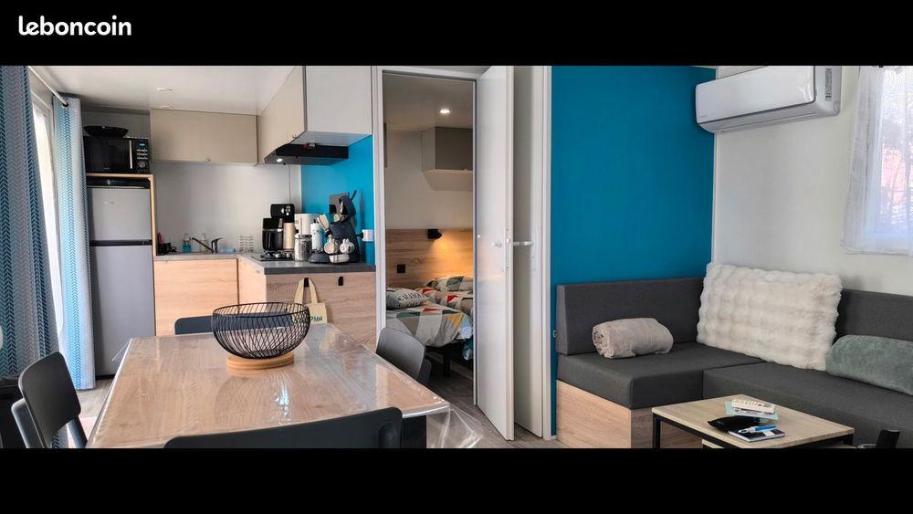   Mobile Home NEUF 2 CH ARGELES SUR MER CAMPING 3 Languedoc-Roussillon, Argeles Plage (66700)