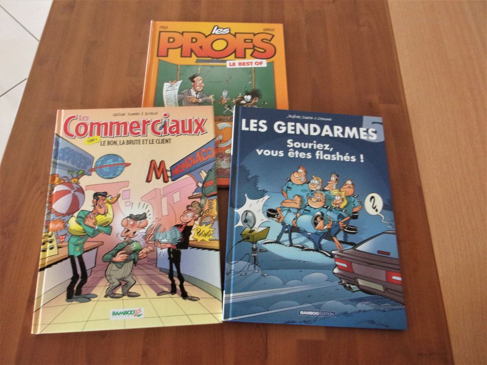 Lot 3 BD humoristiques - NEUVES Livres et BD