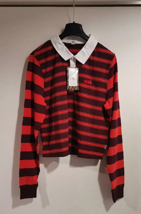 Polo neuf femme Stripe Block Vans taille S 18 Paris 18 (75)
