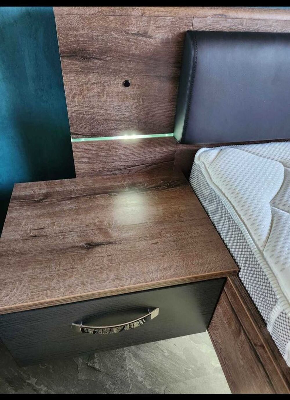 Chambre Dolce Cottage (Lit et chevets assortis) Meubles