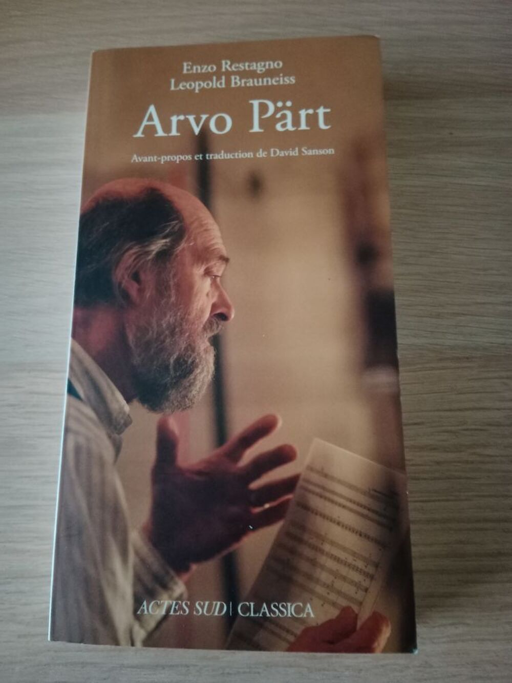 Arvo P&auml;rt - Enzo Restagno Livres et BD