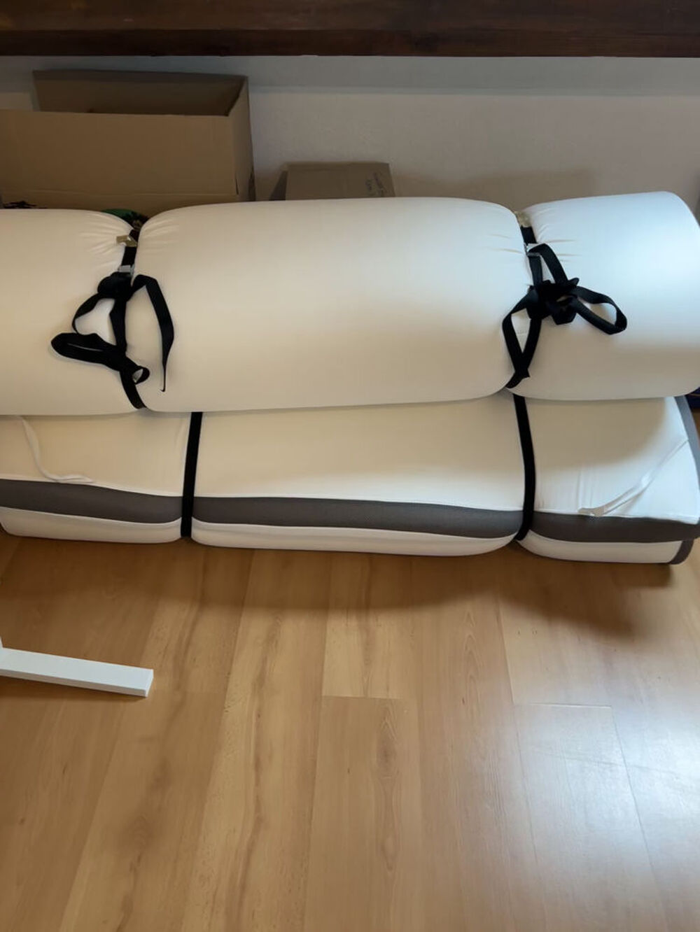 2 x Surmatelas Eazzzy Topper 160x200 Meubles