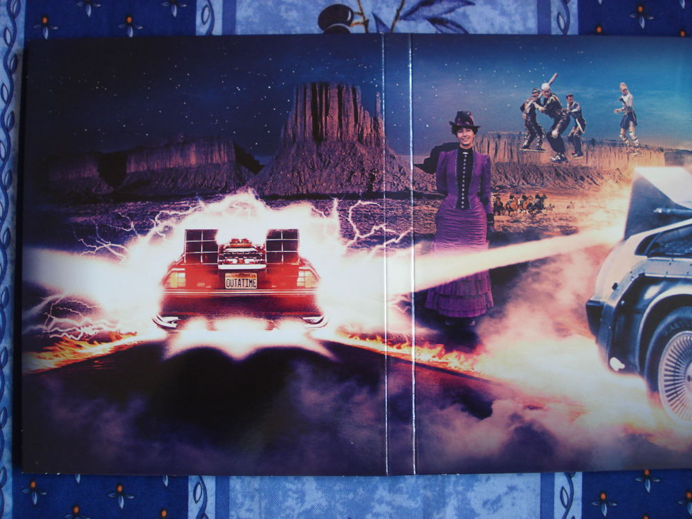 Coffret retour vers le futur en blu-ray DVD et blu-ray