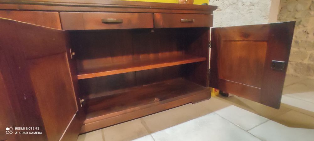 Ensemble meuble et table en merisier Meubles