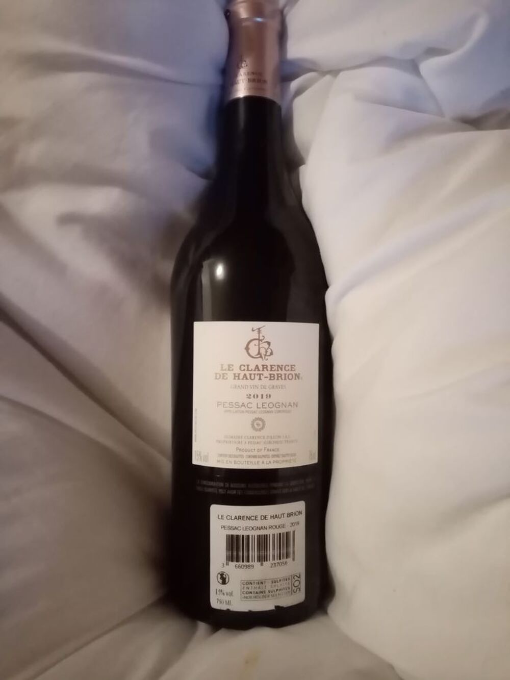 Vin Le Clarence de Haut-Brion 2019 Cuisine