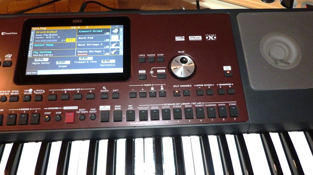 synth&eacute;tiseur arrangeur : KORG PA 700 : 800 euros Instruments de musique