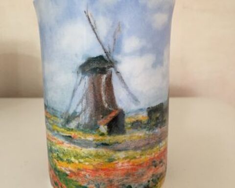 Mug dessin de Monet les moulins  vent 4 Fleury-les-Aubrais (45)