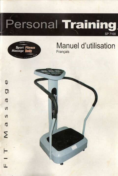 Plateforme oscillante vibrante sport d�tente musculaire amincissement sans efforts Talmont-Saint-Hilaire (85)