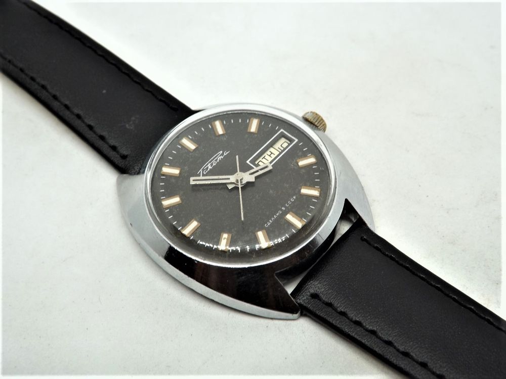 Belle montre russe Raketa m&eacute;canique 2628 'king seiko du pauv Bijoux et montres