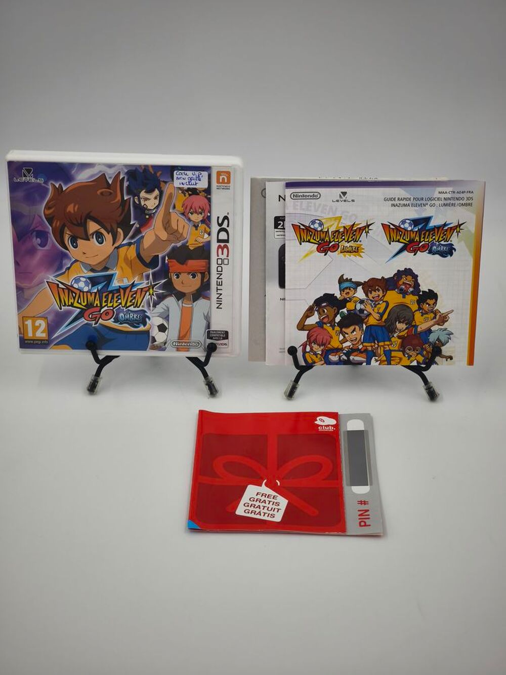 Jeu Nintendo 3DS Inazuma Eleven Go : Ombre complet + VIP OK Consoles et jeux vidéos