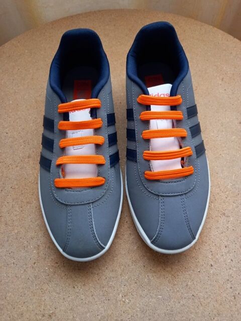 Basket Adidas grise et orange taille 36 18 Villiers (86)