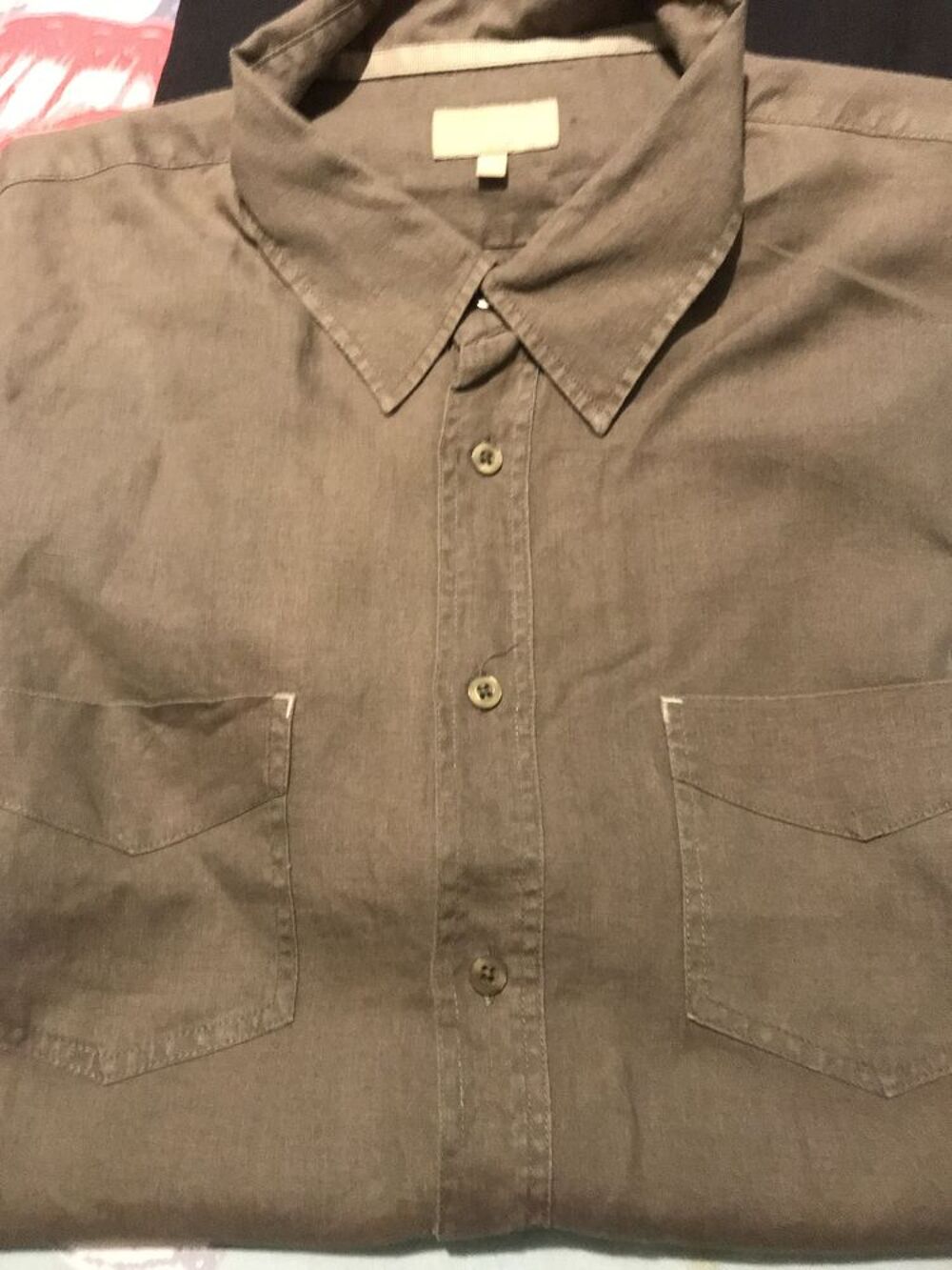 chemises hommes manches courtes T. XXL Vêtements