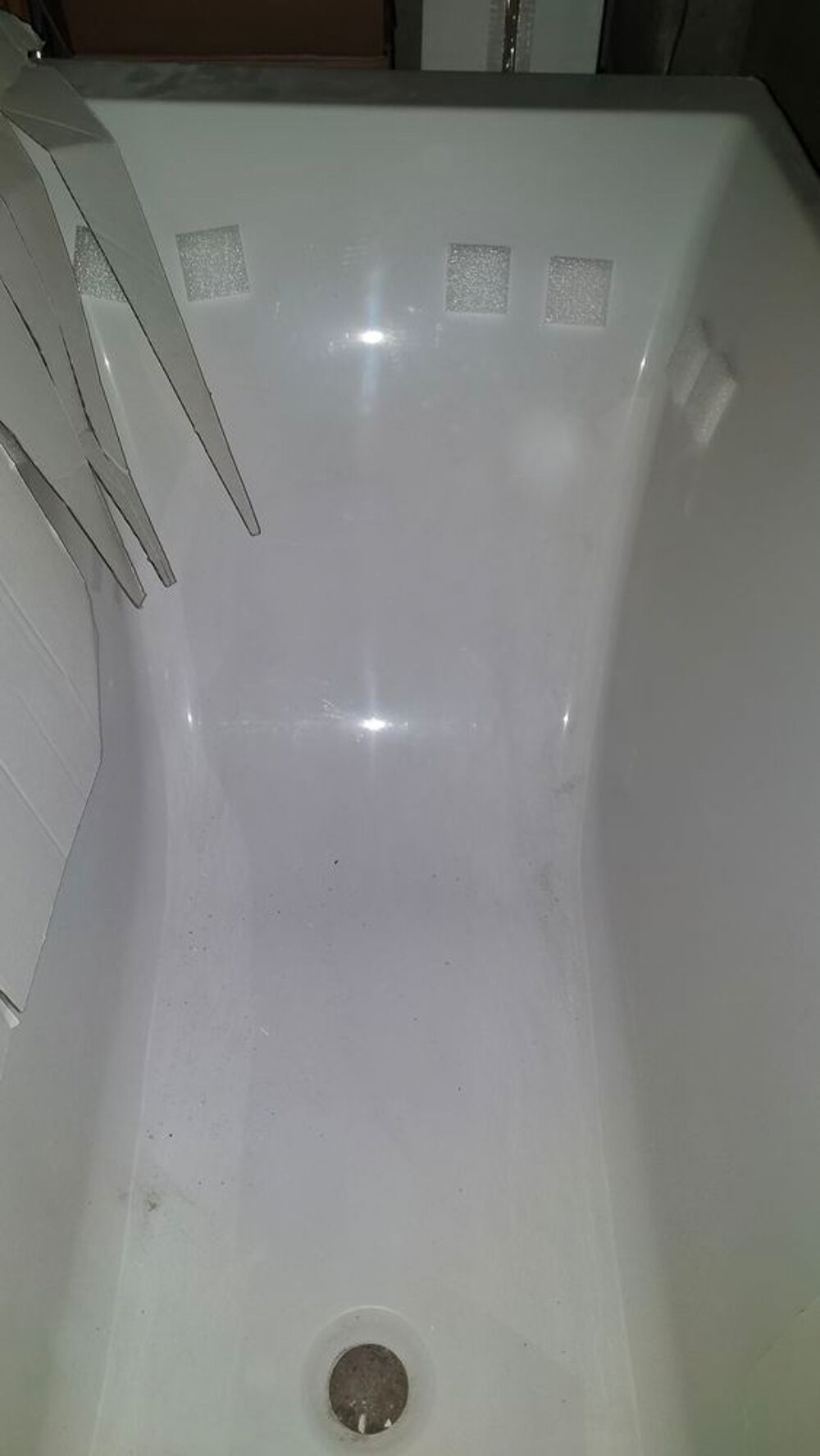 Baignoire droite JACOB DELAFON Evok acrylique Meubles