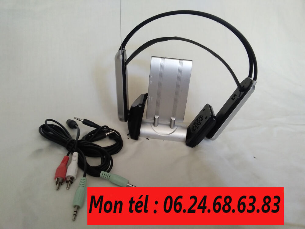 Casque sans fil faisant aussi Radio FM Instruments de musique