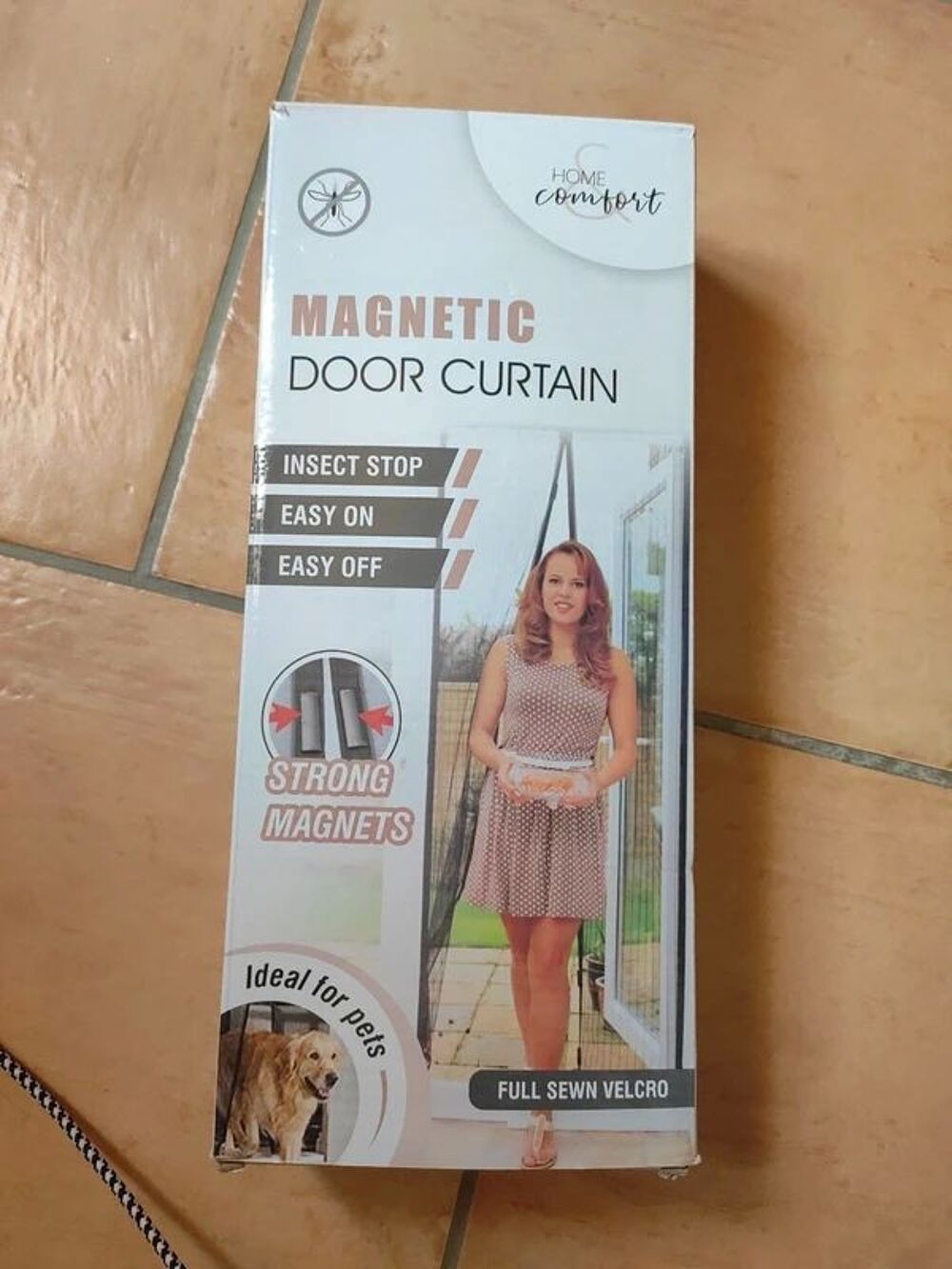 Moustiquaire Magn&eacute;tique pour porte Bricolage