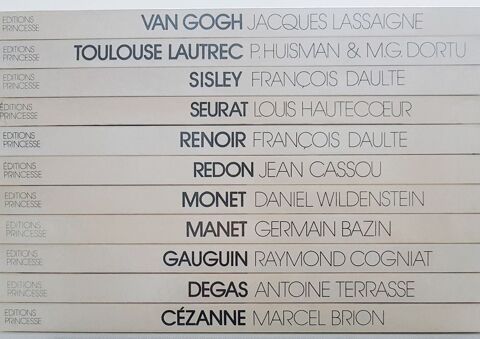 Collection  Les impressionnistes  (9 volumes) 13 Marignane (13)