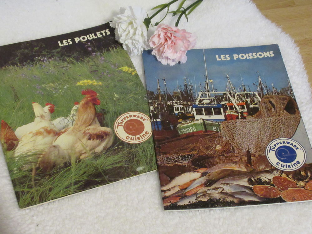 Livrets de cuisine Vintage (lot de 2) - Poulet et Poisson - Livres et BD