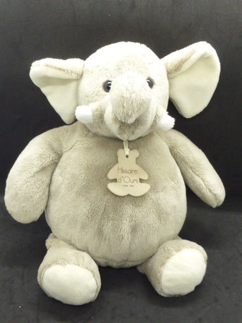 Histoire d'ours Doudou lphant gris HO1283 MM 8 Rueil-Malmaison (92)