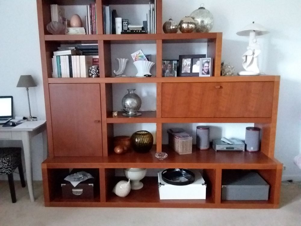 Meuble living Roche Bobois merisier clair Meubles