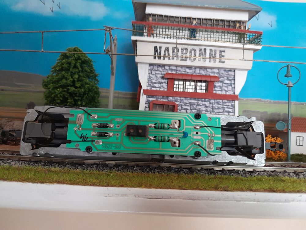 Loco BB 25110 JOUEF ch&acirc;ssis motoris&eacute; ROCO Jeux / jouets
