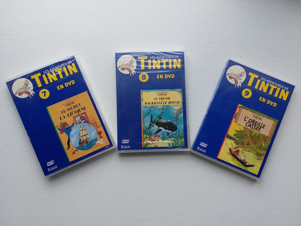 DVD TINTIN DVD et blu-ray