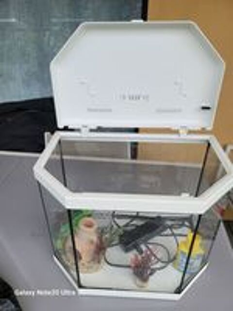   aquarium Aquatlantis Équipé filtre Blanc - 25L 