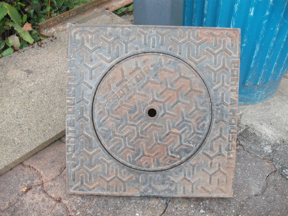 couvercle regard en fonte 40x40
Bricolage