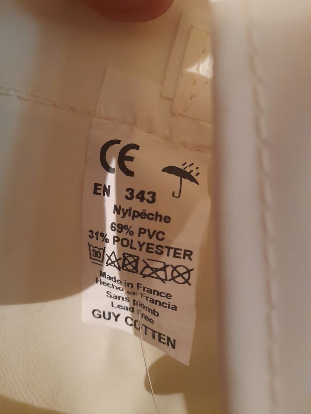Cotte a bretelle &eacute;tanche pour p&ecirc;cheur Vêtements
